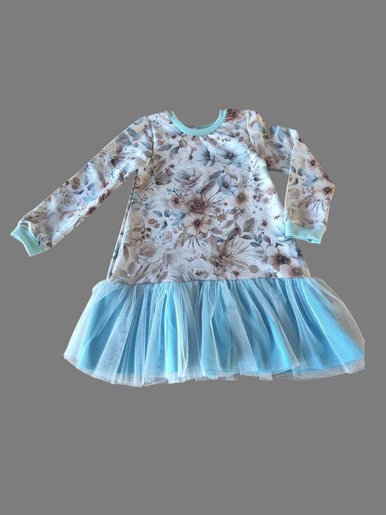 Kleita "Ziedi" ar tillu